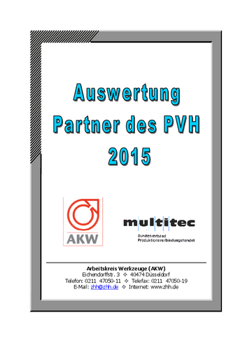 Auswertung der Partnerwahlen 2015