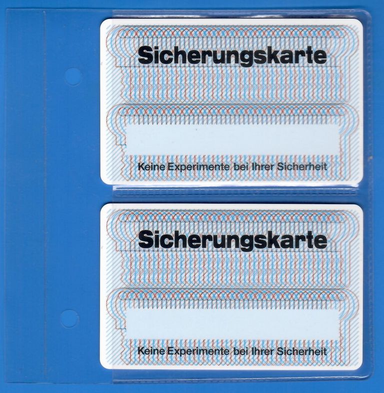 ZHH Klarsicht-Doppeletui, neutral von ZHH