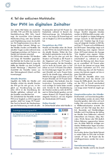 Der PVH im digitalen Zeitalter