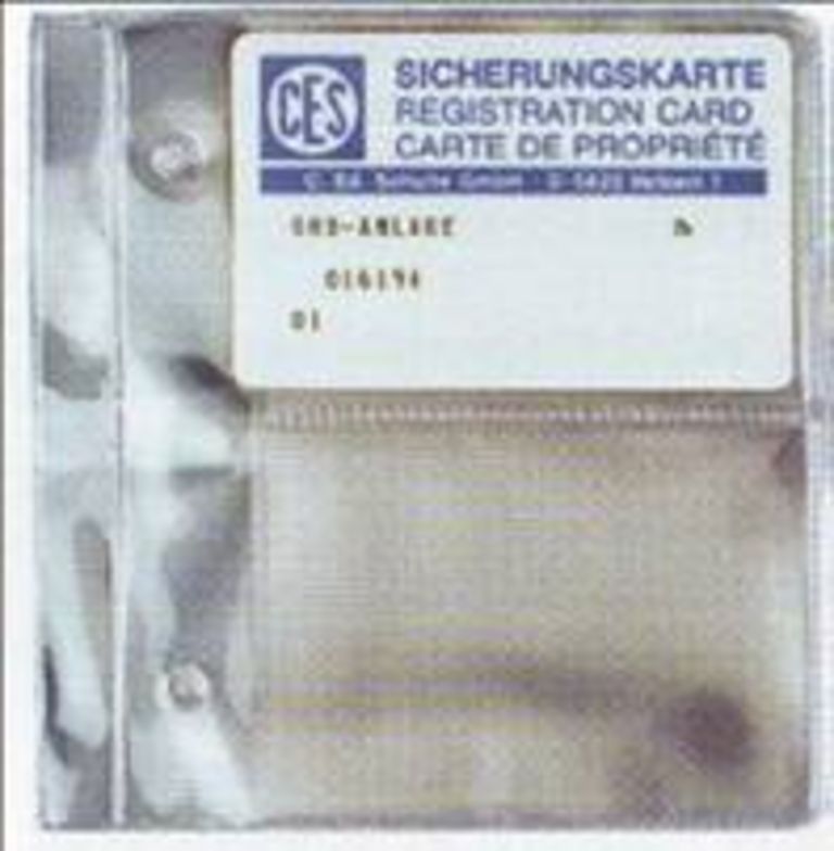 ZHH Klarsicht-Doppeletui, neutral von ZHH