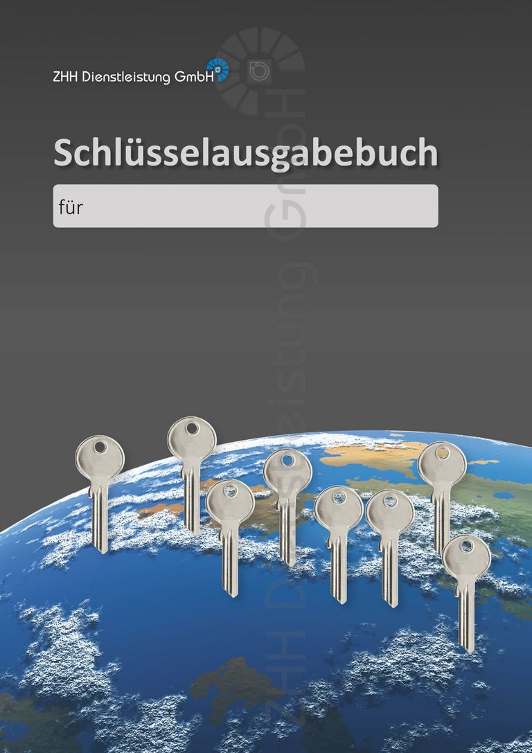 ZHH Schlüssel-Ausgabebuch gebunden A4