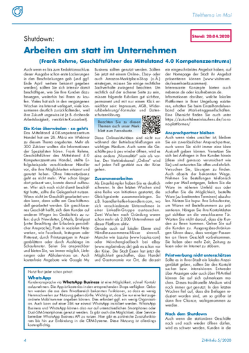Shutdown: Arbeiten am statt im Unternehmen