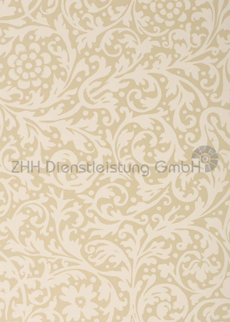 Geschenkpapier ornamente beige Secare 75 cm