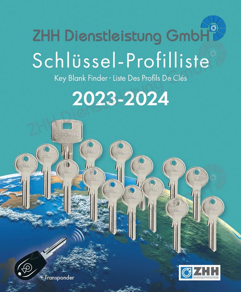 ZHH Schlüssel-Profilliste 2023/24