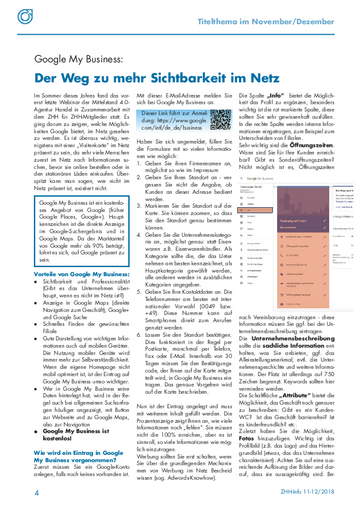 Google My Business: Der Weg zu mehr Sichtbarkeit im Netz