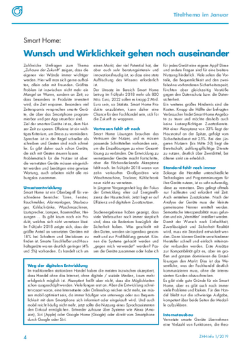 Smart Home: Wunsch und Wirklichkeit gehen noch auseinander