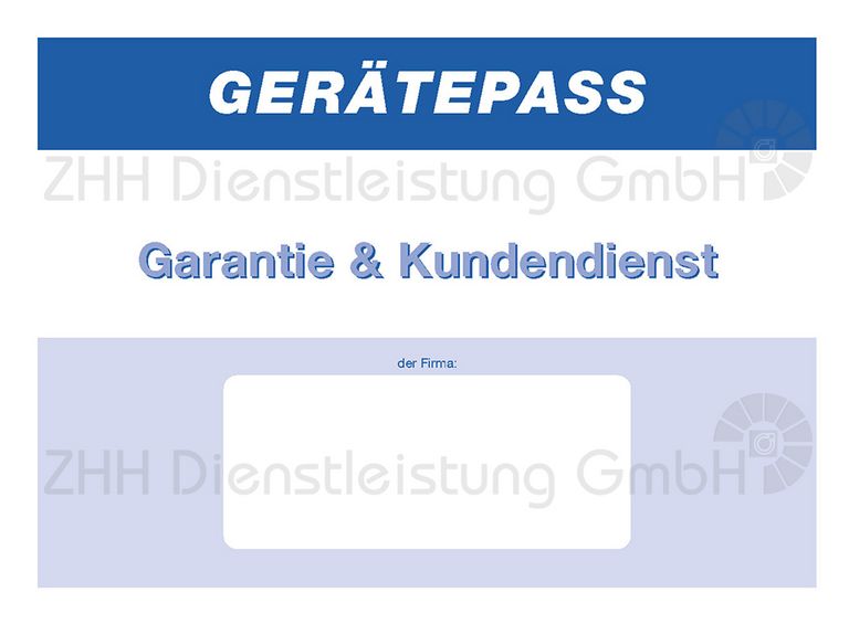 Gerätepass