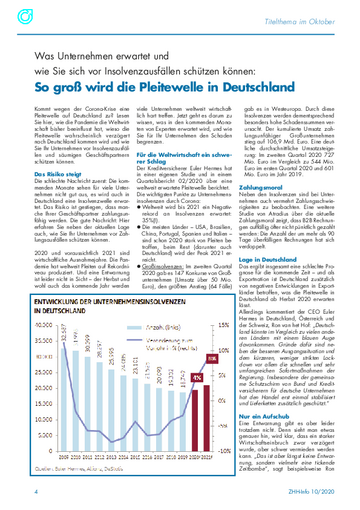 So groß wird die Pleitewelle in Deutschland